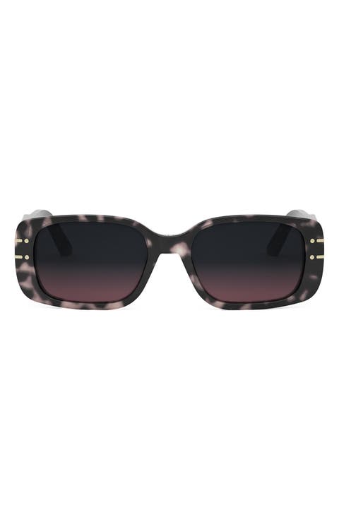 'DiorSignature S12I Rectangular Sunglasses