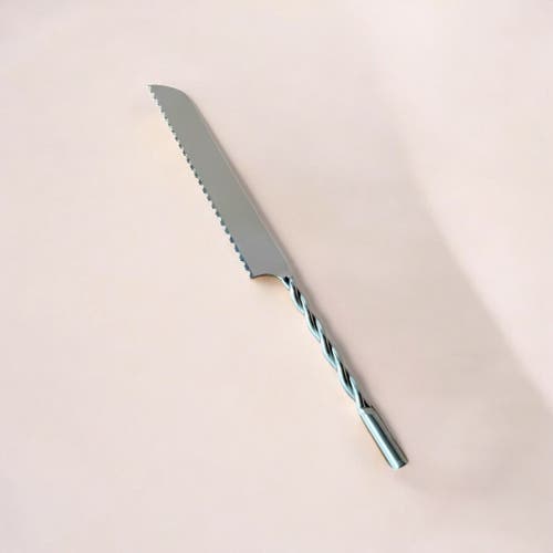 Meso Goods Kara Bread Knife By Diego Olivero In Silver