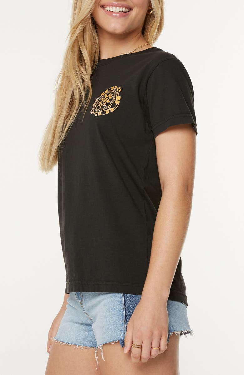 Roxy They See Me Cotton Graphic T-Shirt, Alternate, color, Phantom Theysee Me