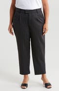 Wit & Wisdom Skyrise Pleated Ankle Straight Leg Pants