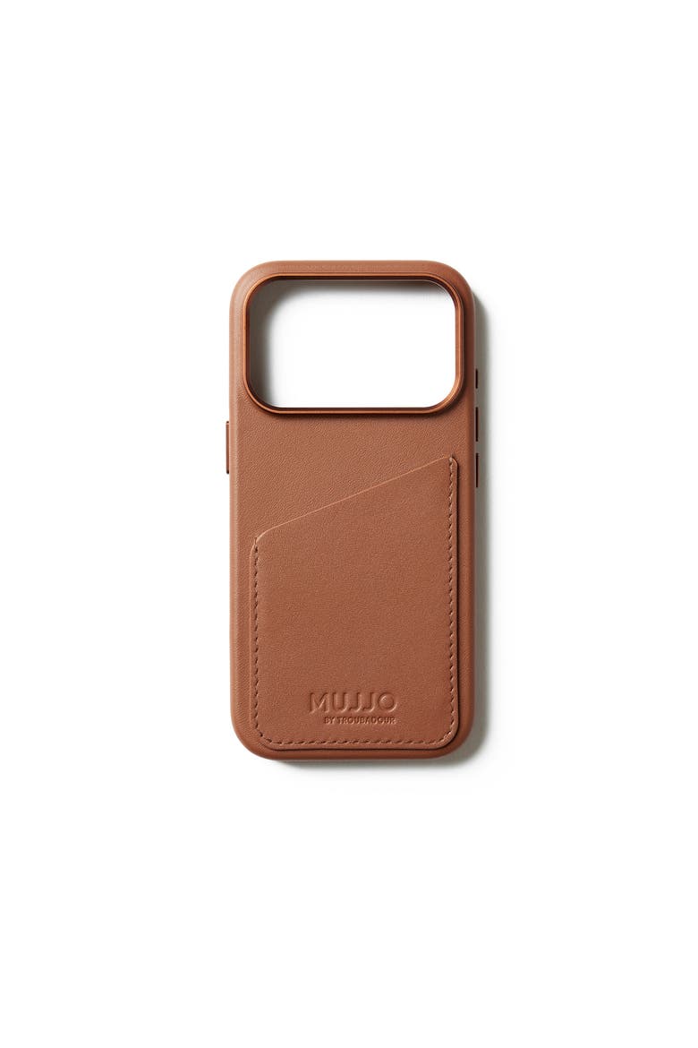 Full Leather Wallet Case for iPhone 17 Pro, Main, color, Tan
