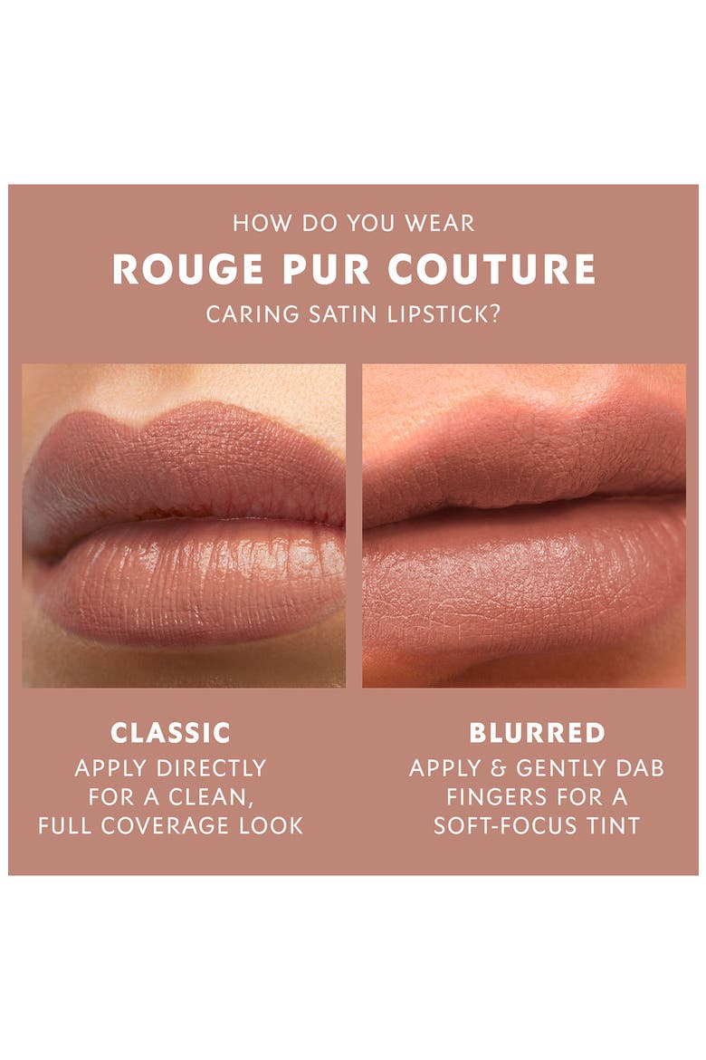 Rouge Pur Couture Caring Satin Lipstick with Ceramides, Alternate, color, N1 BEIGE TRENCH