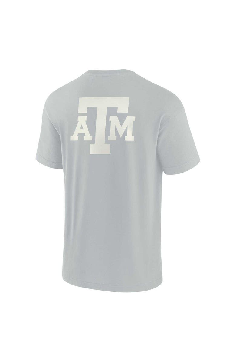 Fanatics Signature Unisex Fanatics Signature Gray Texas A&M Aggies Elements Super Soft Short Sleeve T-Shirt, Alternate, color, Gray