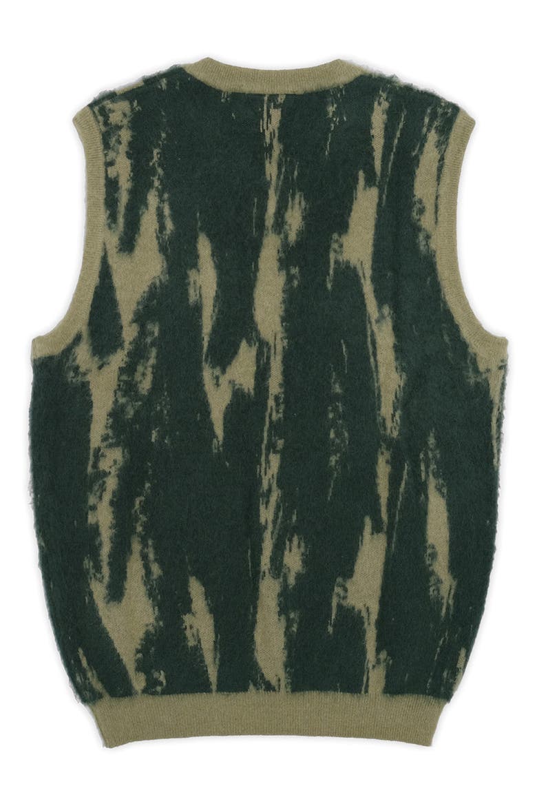 Cimarron Wool Blend Knit Vest, Alternate, color, MILITARY