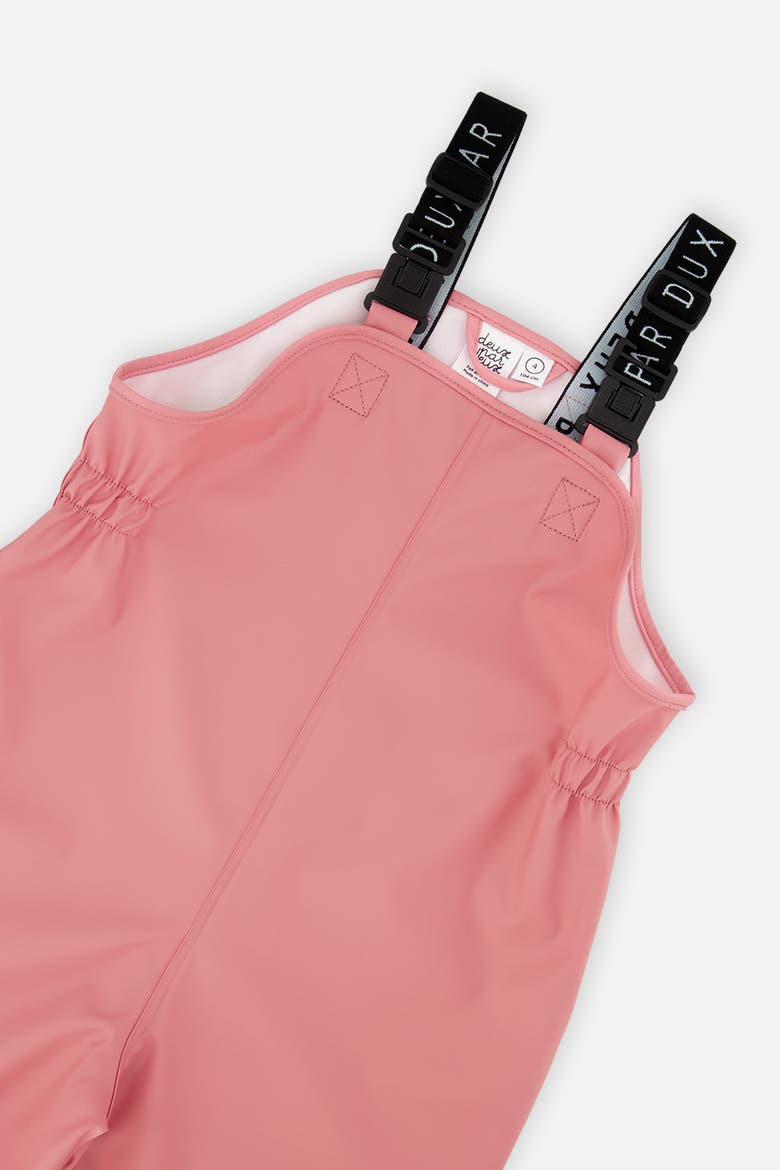 Rain Adjustable Suspender Reflective Strip Overalls, Alternate, color, Pink