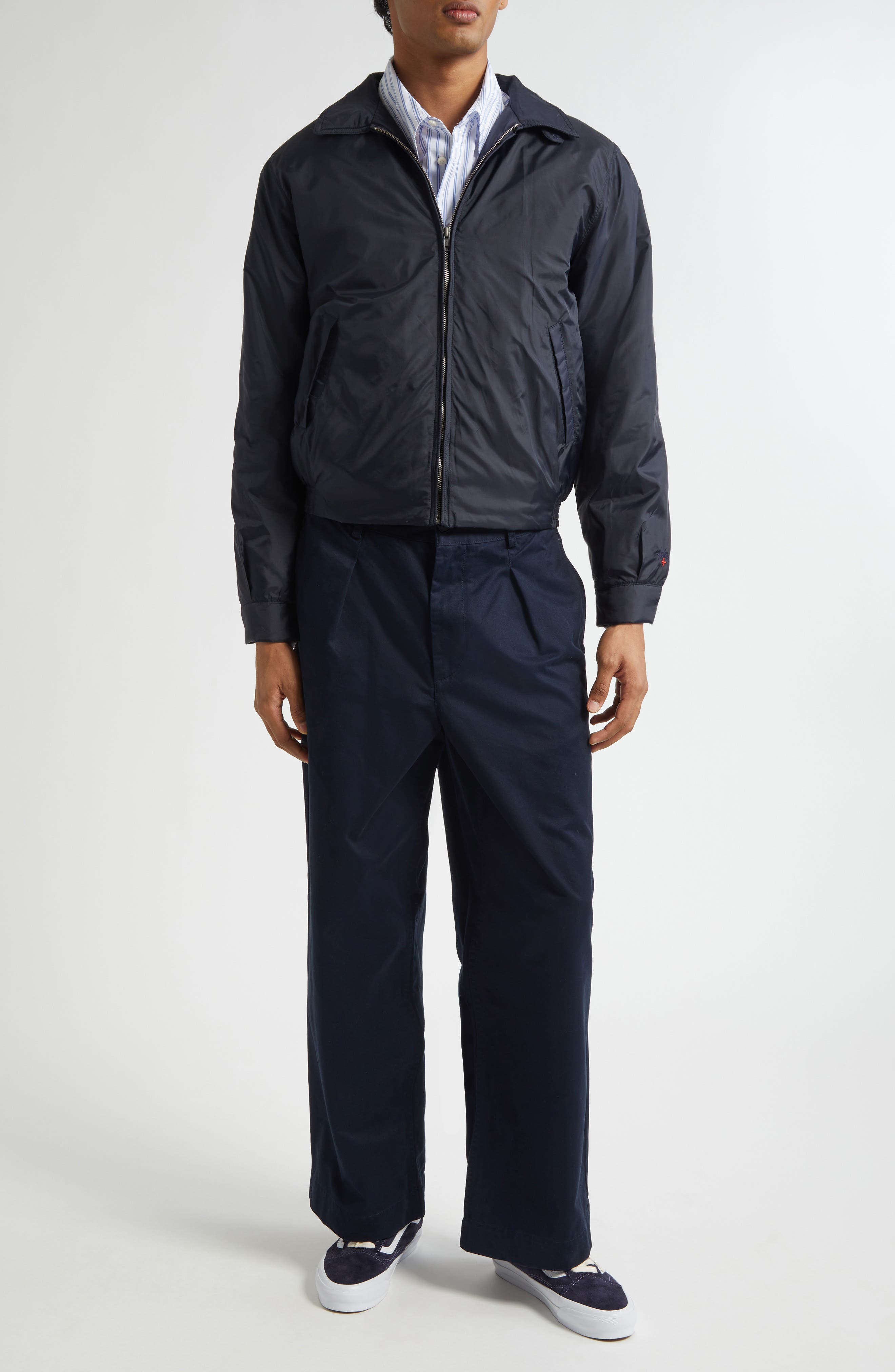 Pleated Baggy Chinos - image 2