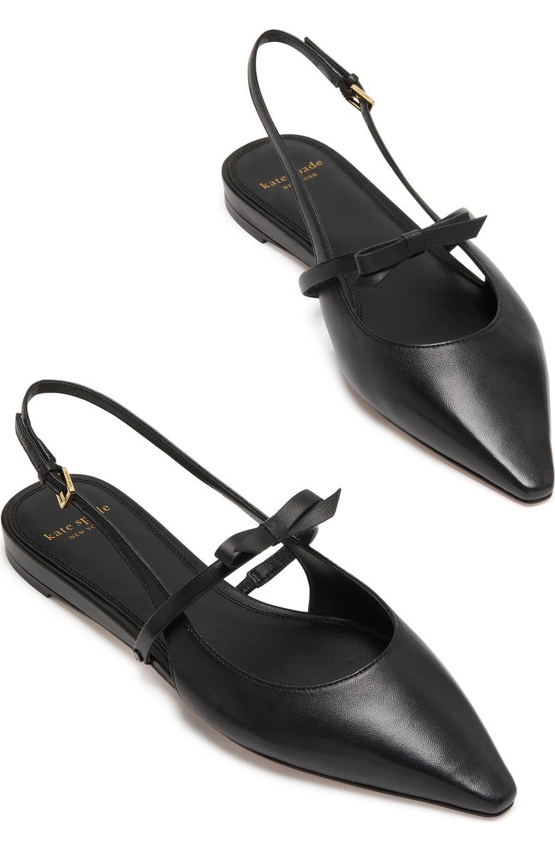 Kate Spade New York carolina slingback pointed toe mary jane flat, Alternate, color,
