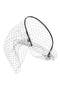 Voilette Silk Headband with Mesh Veil