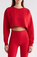 Beyond Yoga LuxeFleece Boxy Crop Sweatshirt