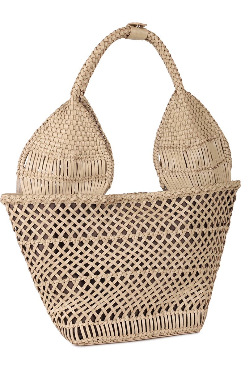 Rafe New York Margarita Woven Tote, Alternate, color, Beige