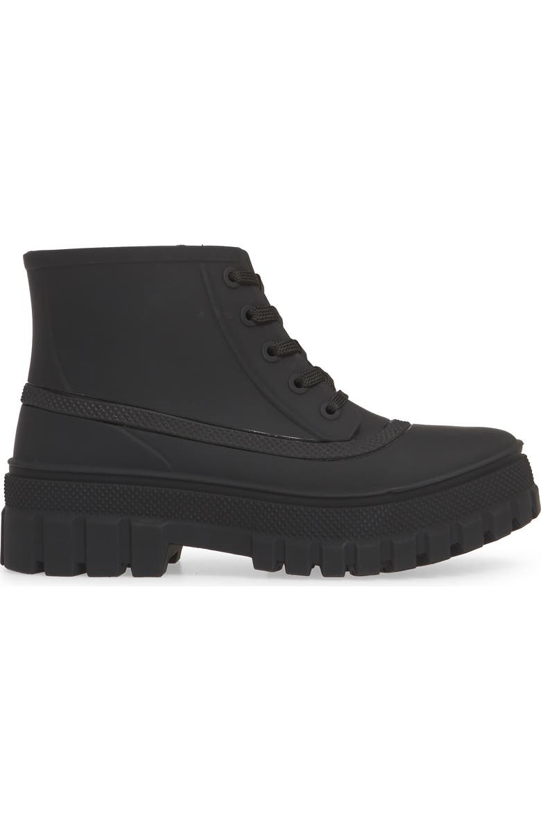 Jeffrey Campbell Lace-Up Rain Boot, Alternate, color,