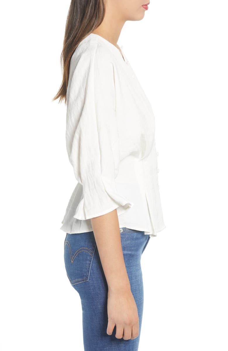 MOON RIVER Cinched Waist Top, Alternate, color,