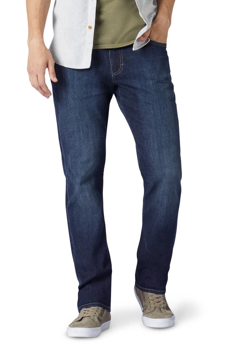 Lee Extreme Motion Straight Taper Jeans, Main, color,