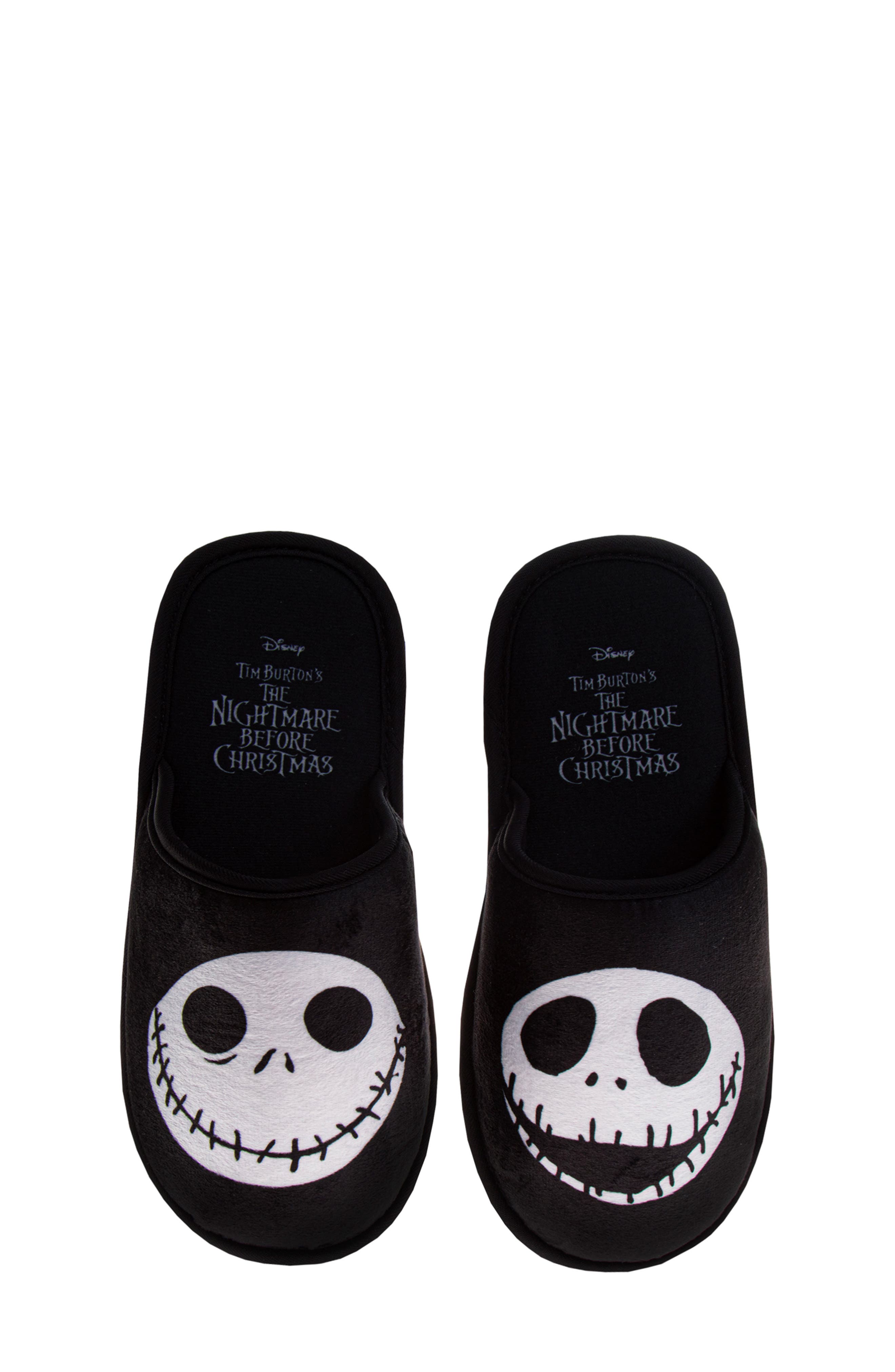 JOSMO x Disney Kids' Jack Skellington Slipper, Alternate, color, 
