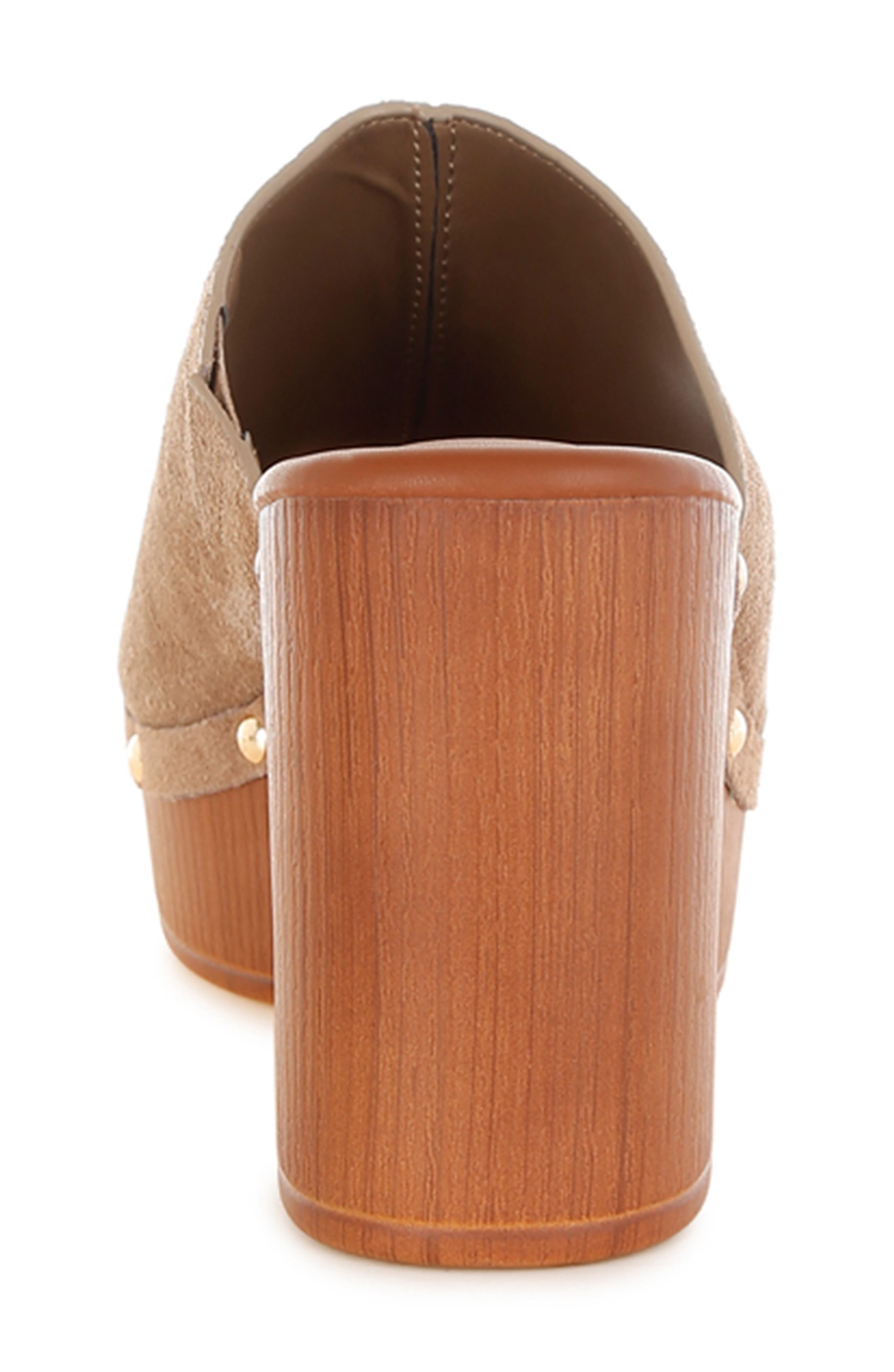 Rag & Co Masaki Platform Sandal, Alternate, color, Taupe