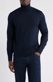 BOSS Musso Virgin Wool Turtleneck Sweater