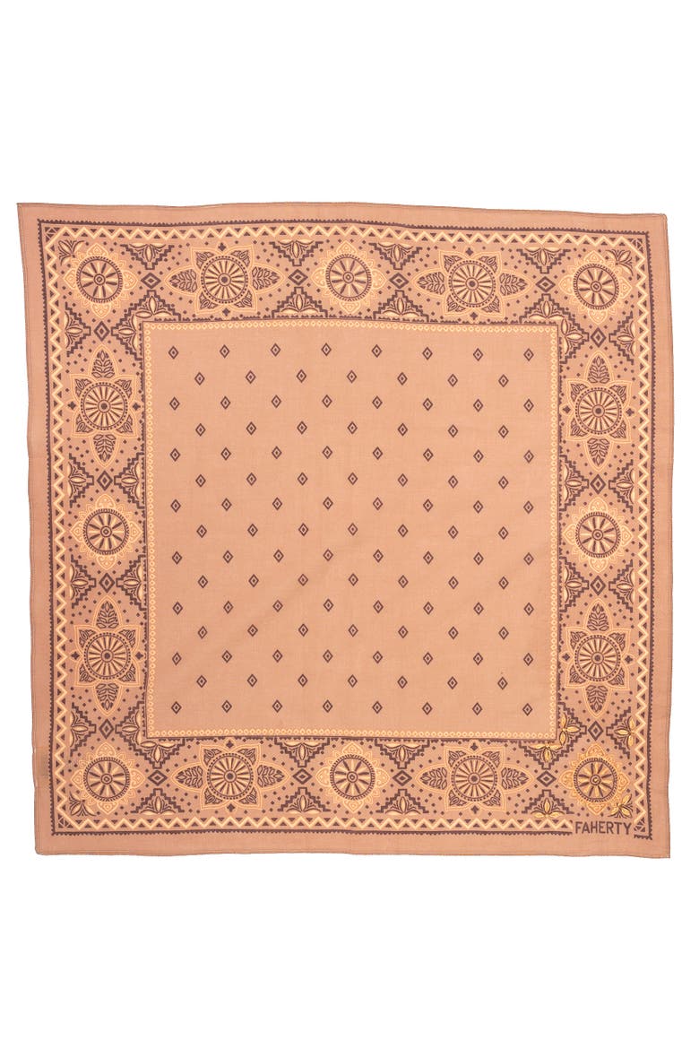 Star Geo Bandana, Main, color, Camel