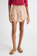 Isabel Marant Étoile Sornel Floral Print Chiffon Shorts