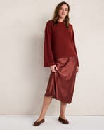 Haven Well Within Flowy Drawstring Midi Skirt