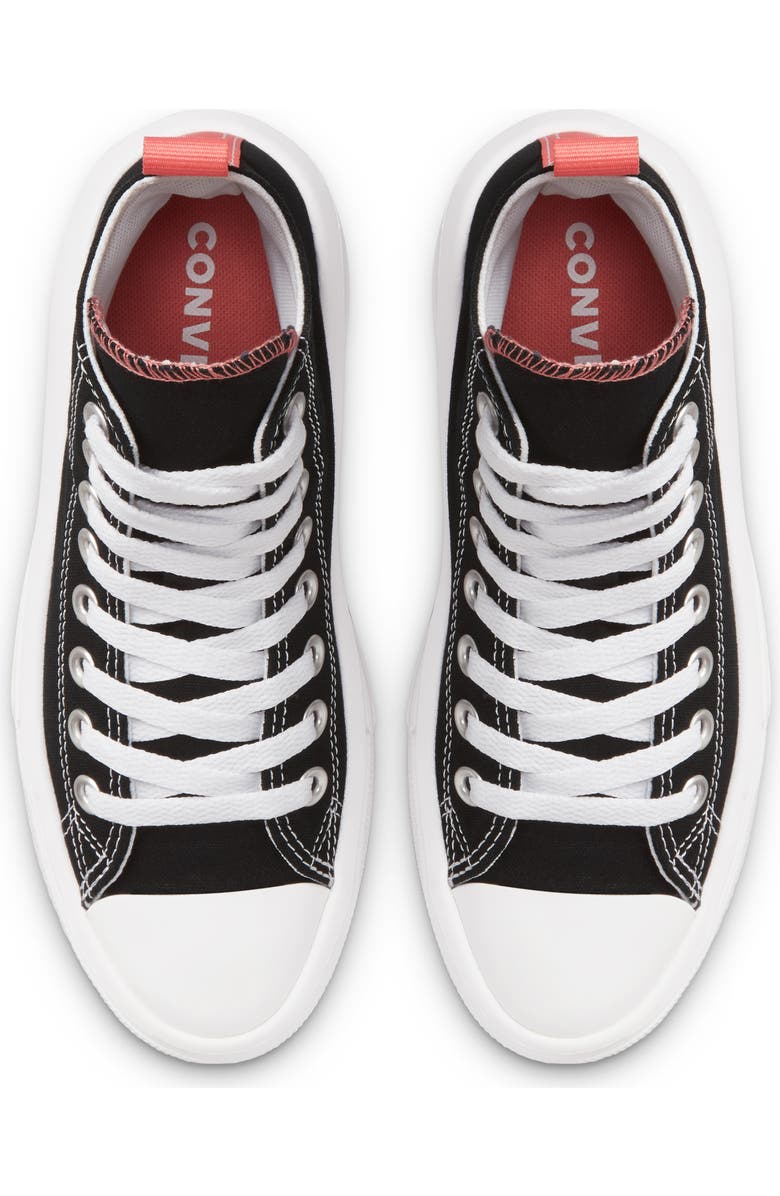 Converse Chuck Taylor<sup>®</sup> All Star<sup>®</sup> Move High Top Platform Sneaker, Alternate, color,