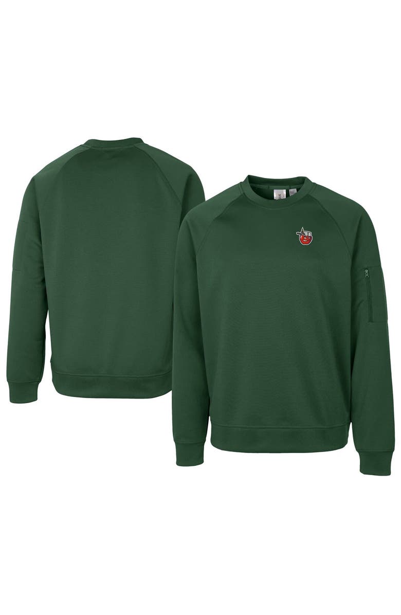 Cutter & Buck Unisex Cutter & Buck Green Fort Wayne TinCaps Clique Lift Eco Performance Sweatshirt, Main, color,