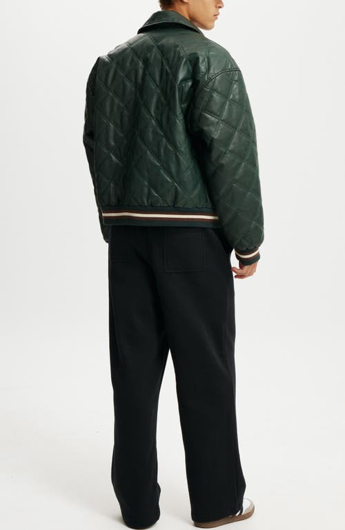 Shop Cotton On Super Baggy Track Pant In Black
