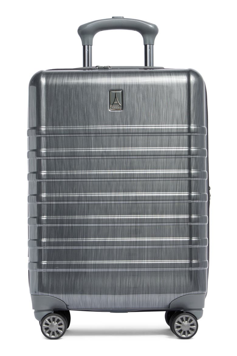 Rollmaster™ Lite 2 20-Inch Expandable Carry-On Hardside Spinner Luggage, Main, color, JET GREY