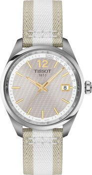 Tissot PR 100 Cycling Webbing Strap Watch, 34mm
