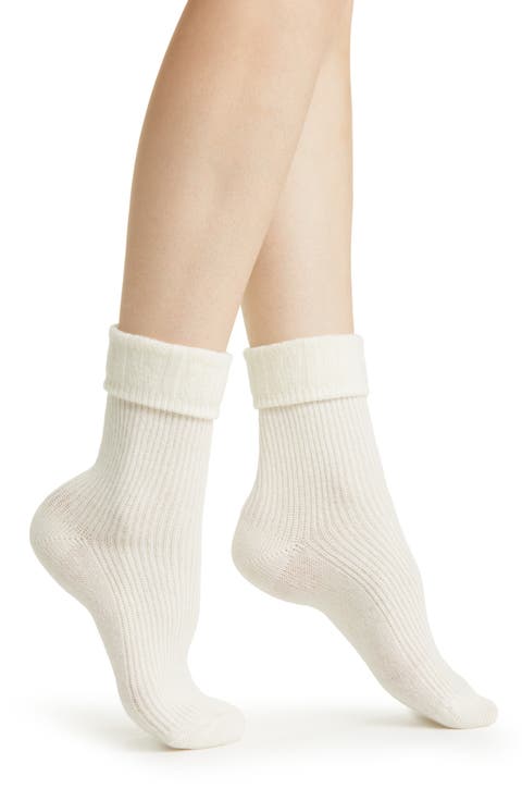 Hilda Wool & Cashmere Blend Crew Socks