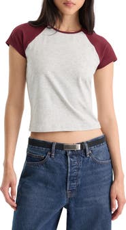 Good American The Raglan Tee