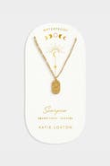 Katie Loxton 'Scorpio' Waterproof Gold Zodiac Necklace