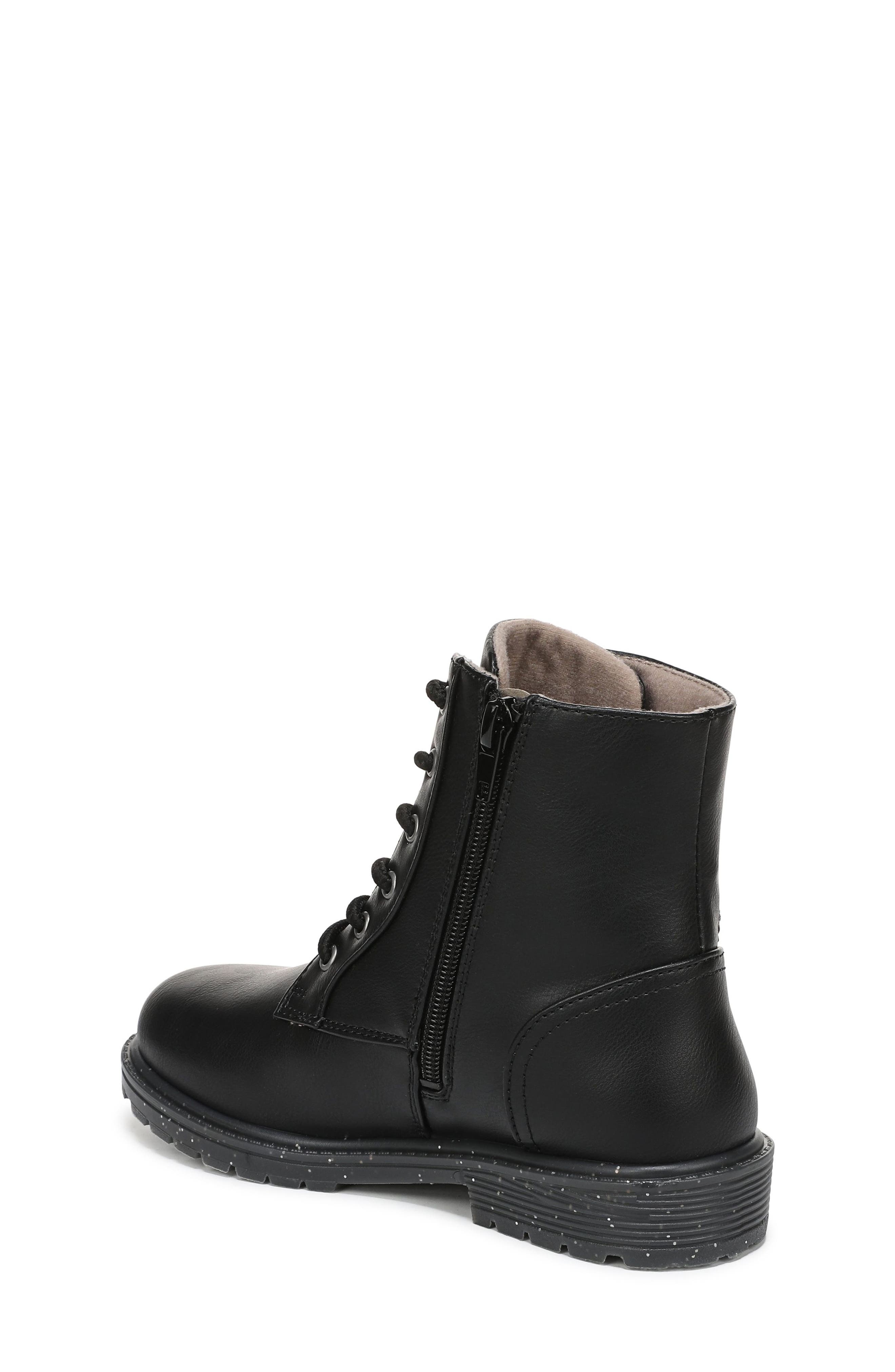 Kids' Rena 2 Faux Leather Boot, Alternate, color, BLACK/ RAINBOW FAUX LEATHER