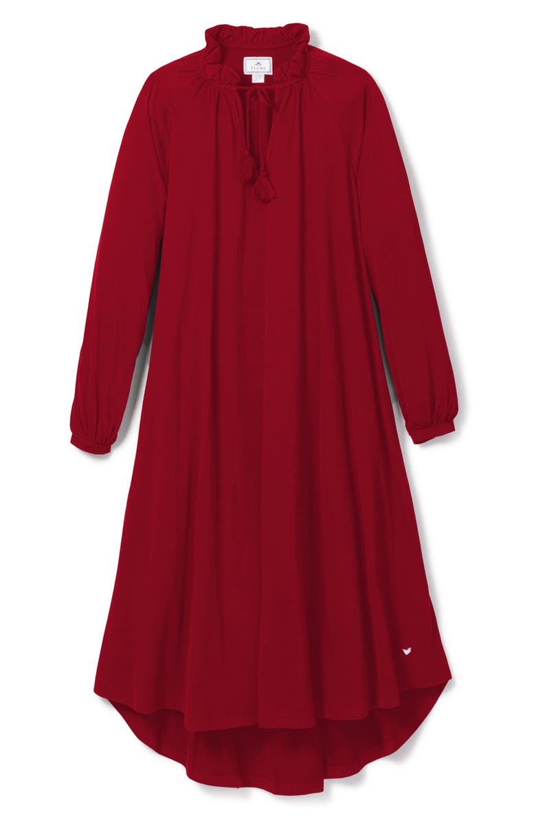 Petite Plume Garbo Luxe Pima Cotton Nightgown, Alternate, color, 