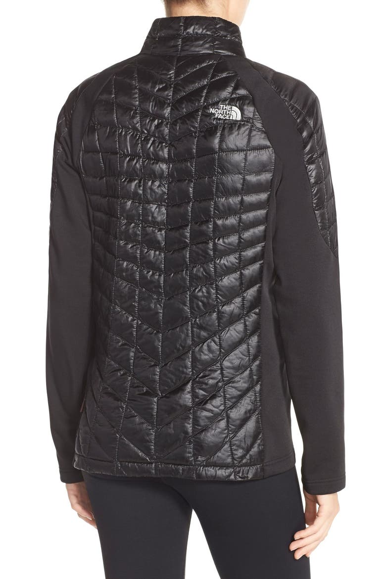 'Momentum Thermoball™' Hybrid Jacket, Alternate, color, TNF BLACK