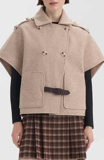 Hunter Knit Tweed Cape