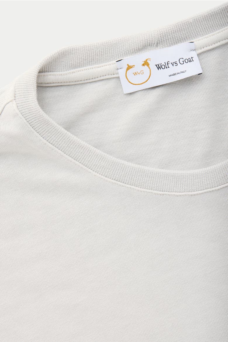 Long Sleeve Heavyweight Jersey Crewneck, Alternate, color, Lunar Rock