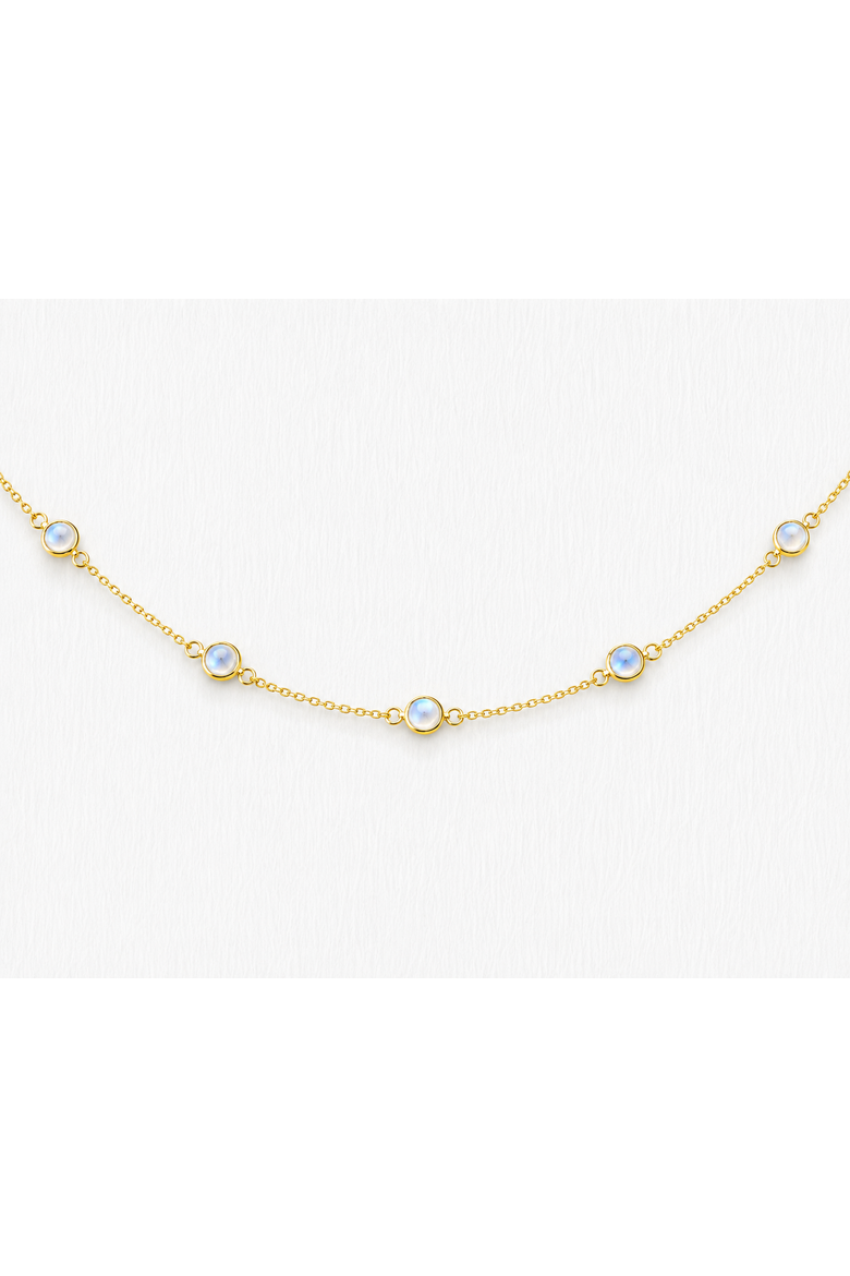June Birthstone Bracelet Moonstone, Main, color, Gold