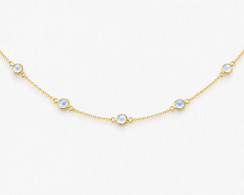 June Birthstone Bracelet Moonstone