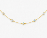 Zuvan June Birthstone Bracelet Moonstone
