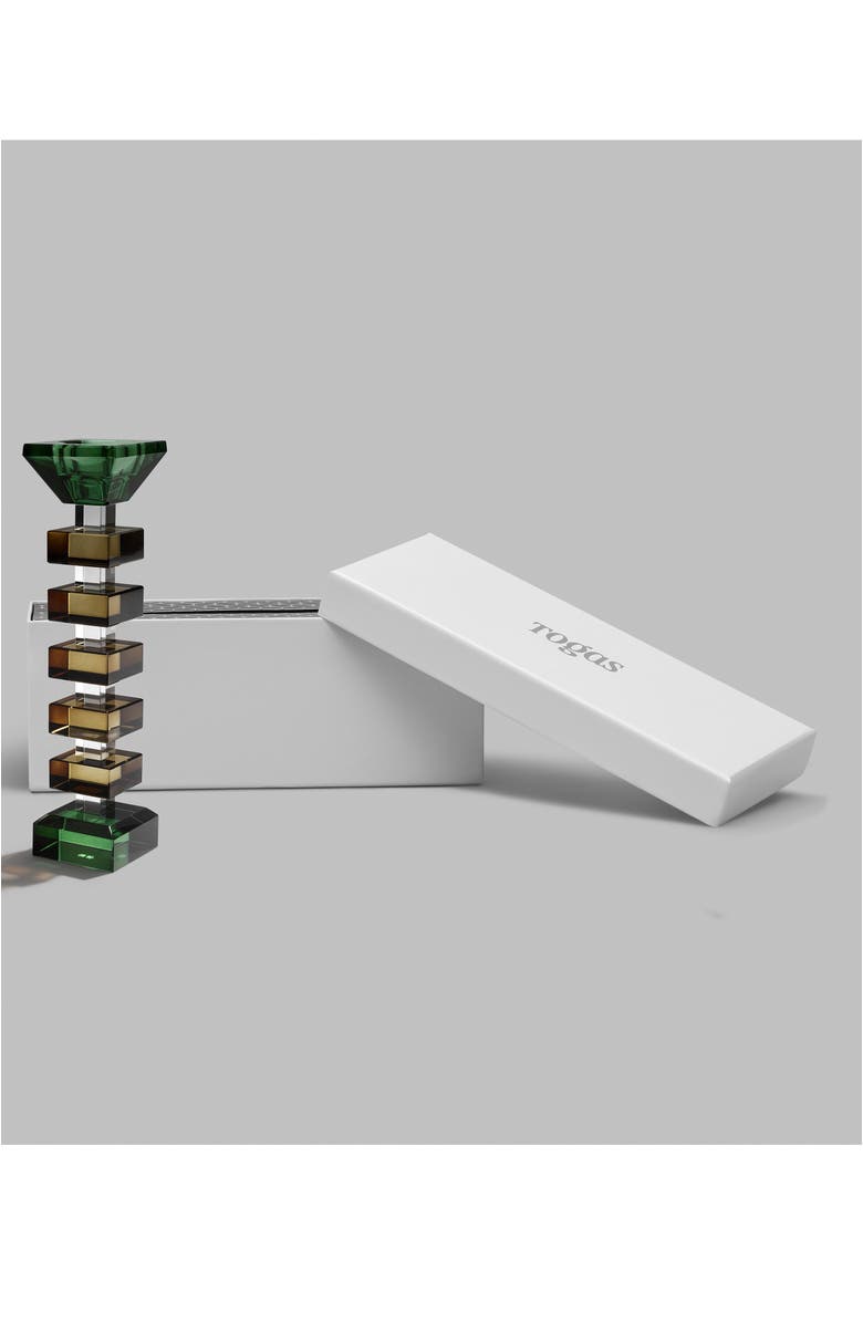 Togas Kassiny Candle holder, Alternate, color, Green