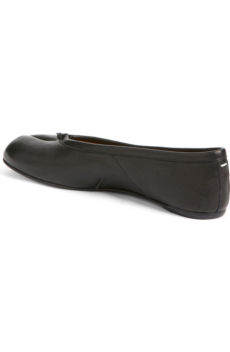Maison Margiela Tabi Ballet Flat, Alternate, color, Black