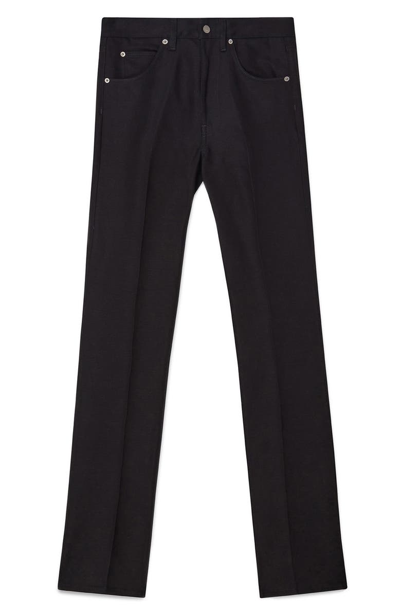 77 Slim Organic Cotton Straight Leg Jeans