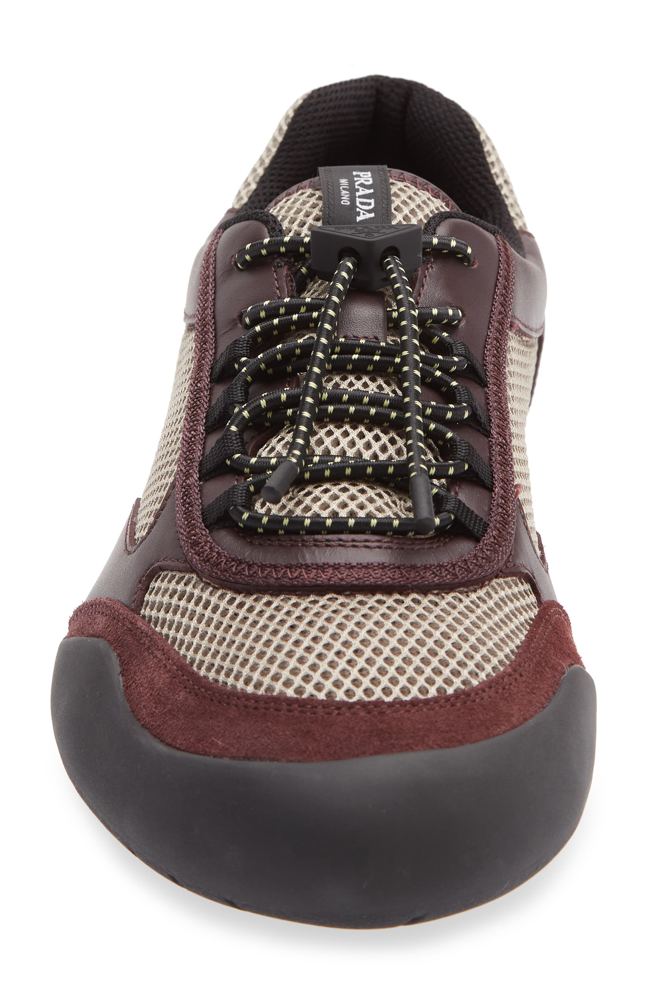 Speedrock Mixed Media Sneaker, Alternate, color, ARGILLA/ BORDEAUX