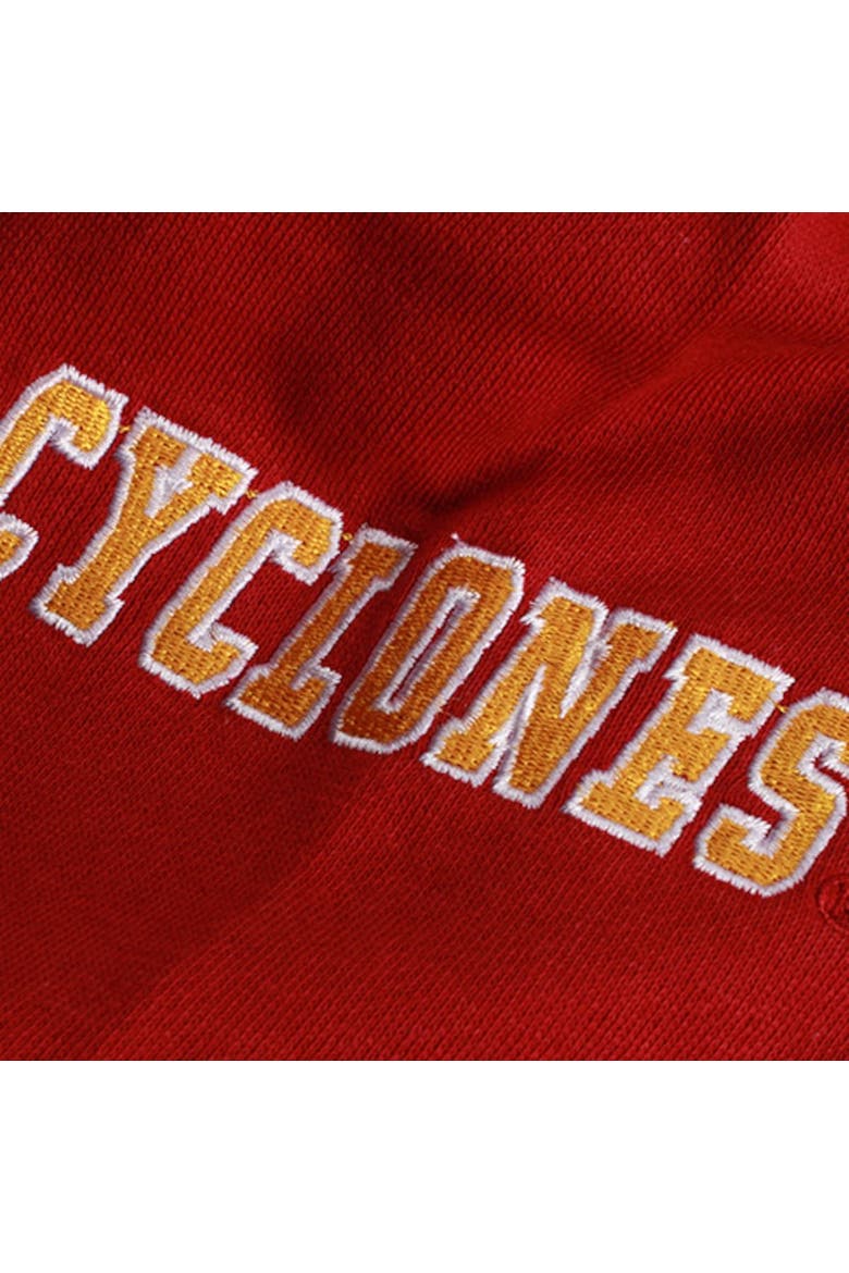Youth Stadium Athletic Cardinal Iowa State Cyclones Big Logo Pullover Hoodie, Alternate, color, Cardinal
