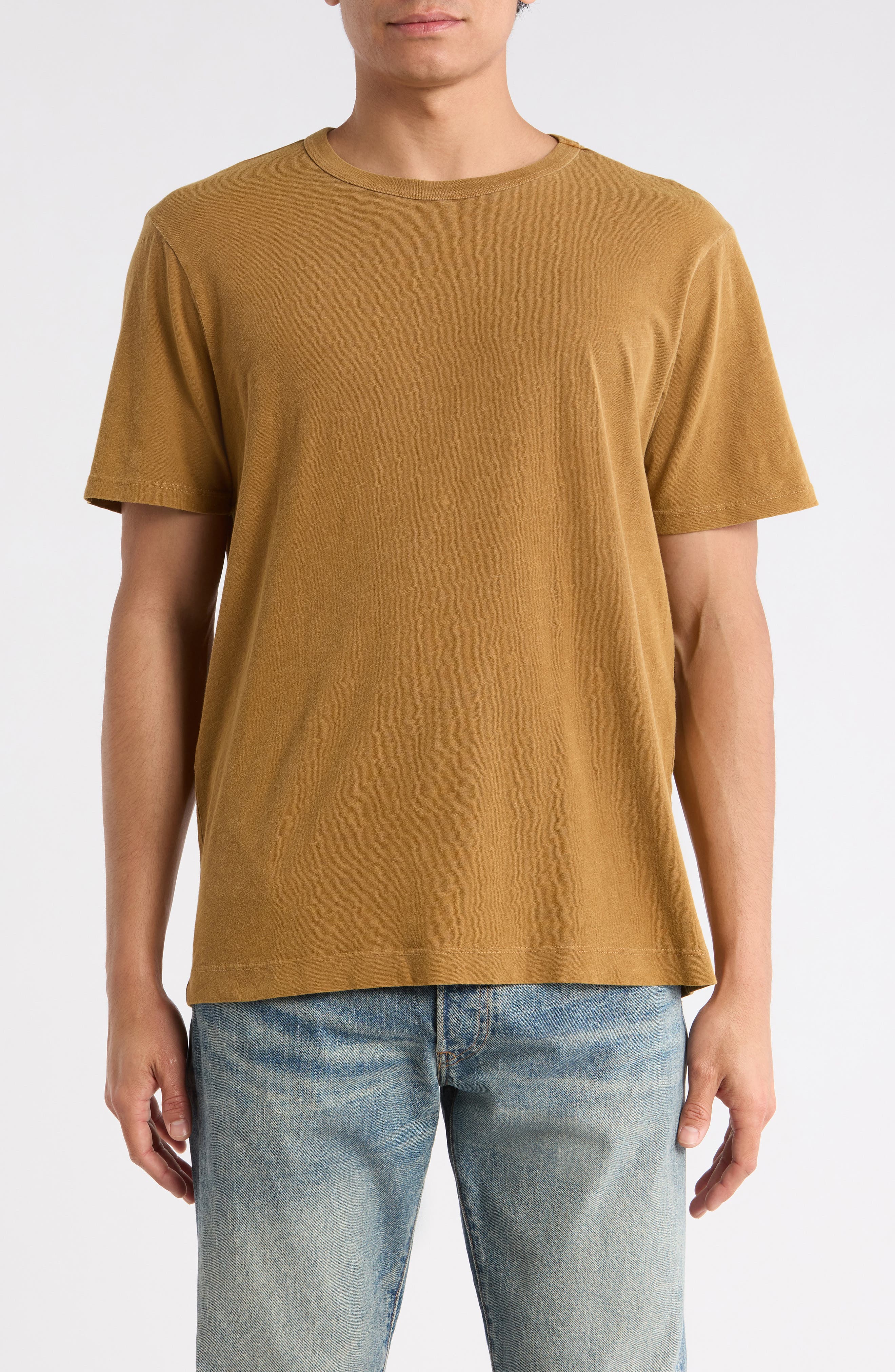 BUCK MASON Classic Slub Cotton T-Shirt