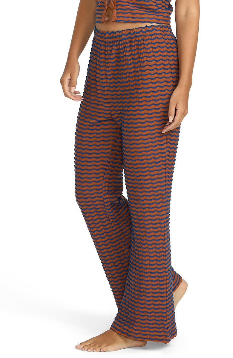 Billabong Hot Tides Flare Pants, Alternate, color, Sedona