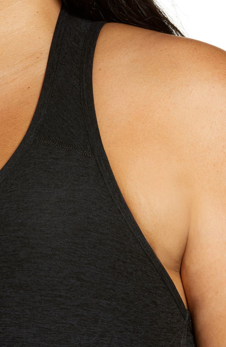 Beyond Yoga Lift Your Spirits Sports Bra, Alternate, color, Darkest Night