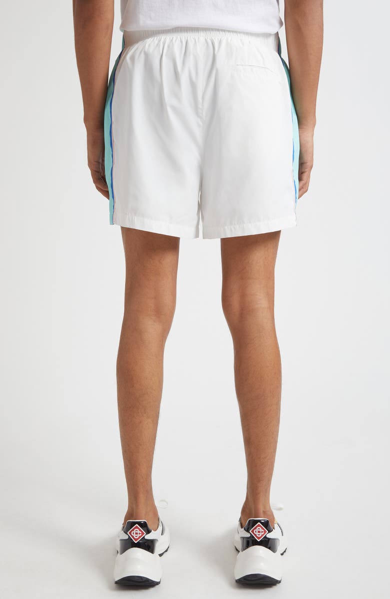 Casablanca Windbreaker Shorts, Alternate, color, Casa Sportif