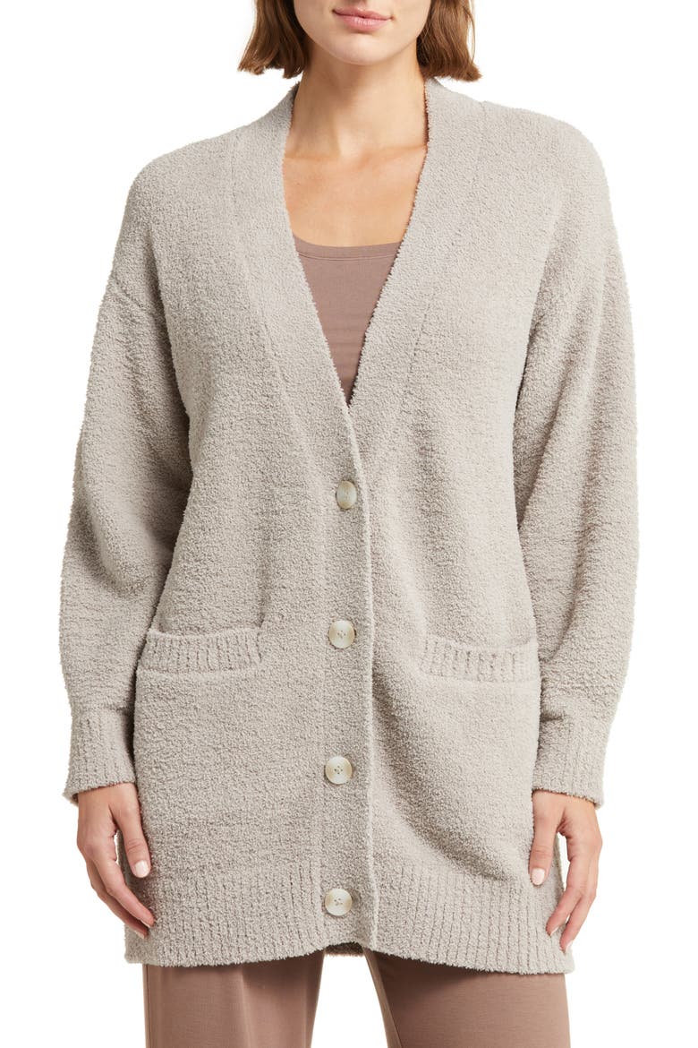 Joselyn Lounge Cardigan, Alternate, color, GRANITE