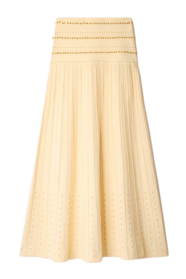 Long tassel skirt, Alternate, color, Vanilla
